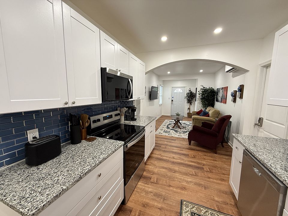 Shared space: First floor kitchen and living room