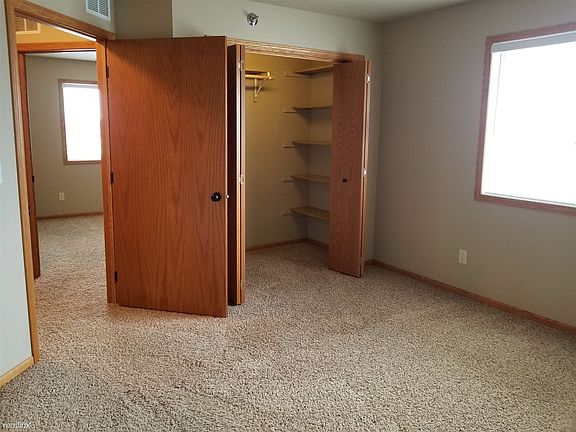 Master bedroom with large closet