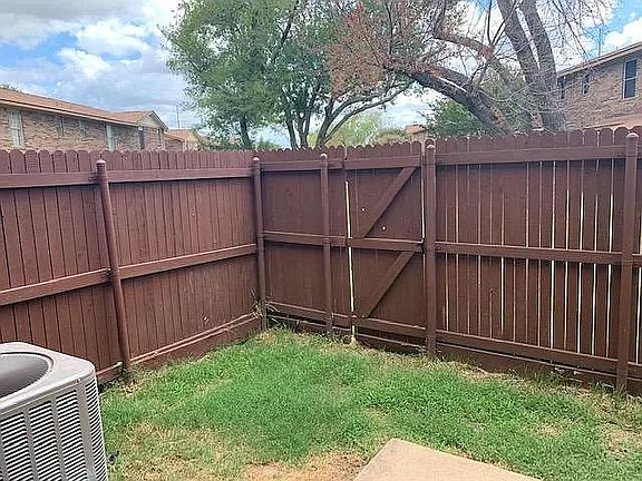 Fenced Patio