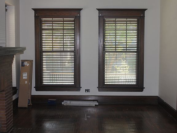 Living room looking out the front of the house