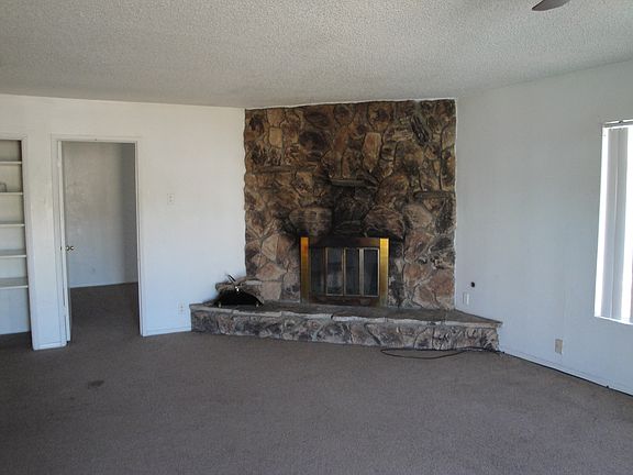 Family room with fireplace