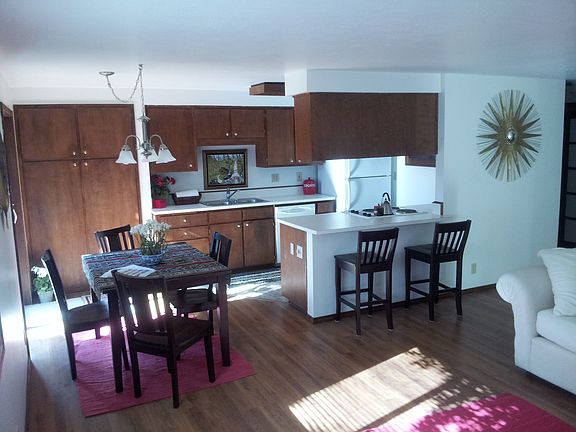 Open Kitchen with Deck