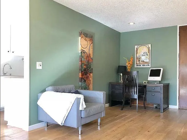 This currently used as an office area and all paint is white