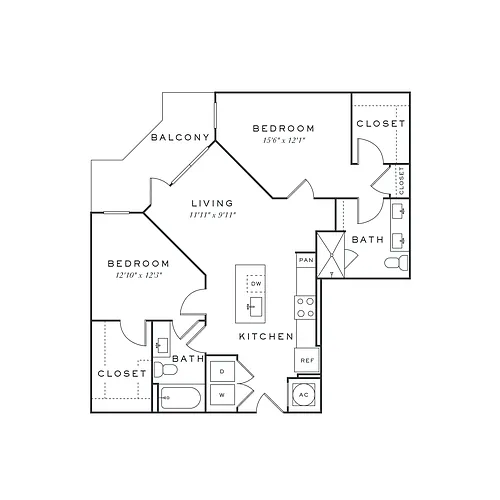 Floor plan B1