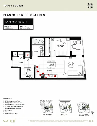 Floor plan Boren C2