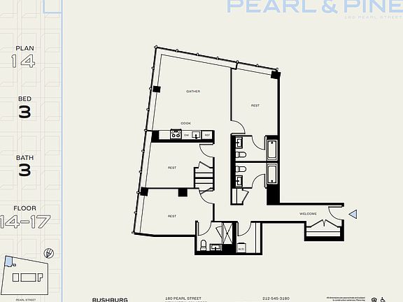 2nd image of 180 Pearl St #1514