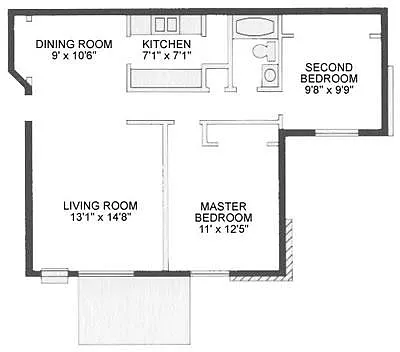 Floor plan Hillshire