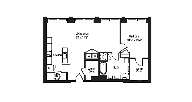 Floor plan 1EB
