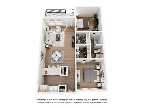 Floor plan B1
