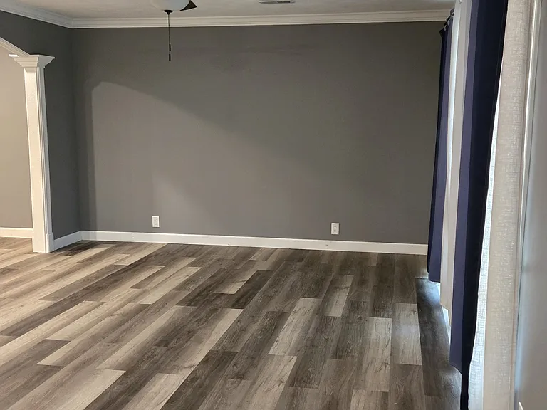 Living room from front door