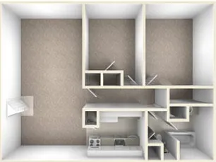 Floor plan BU - West
