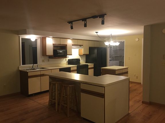 Kitchen view from living room