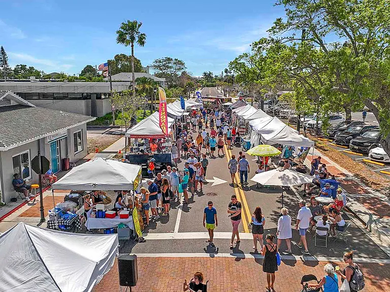 Sunday morning Market -Corey Ave (2 blocks from home) runs Oct-May every Sunday.