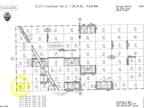 0 Escantado Rd, Landers, CA 92285