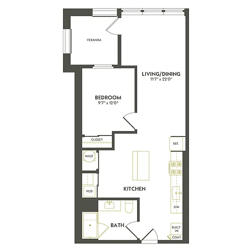 Floor plan A73