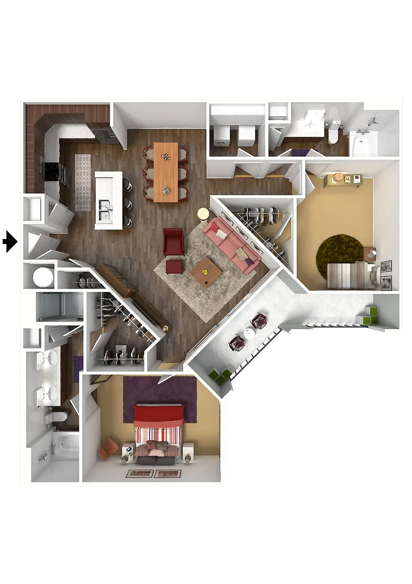 Floor plan C4