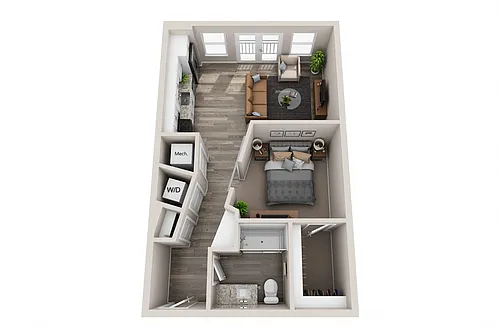 Floor plan 0 (Studio)