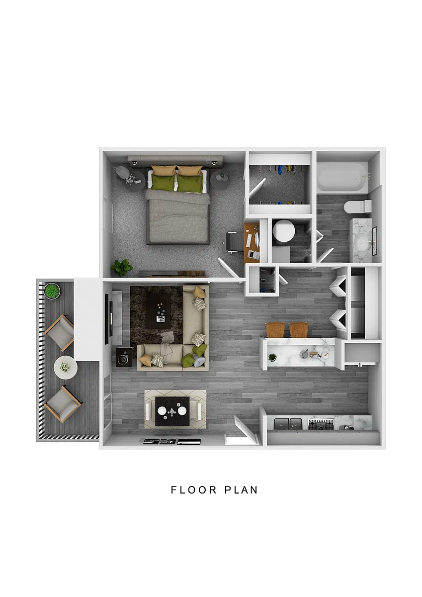 Floor plan A1R