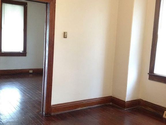 Living room and dining room