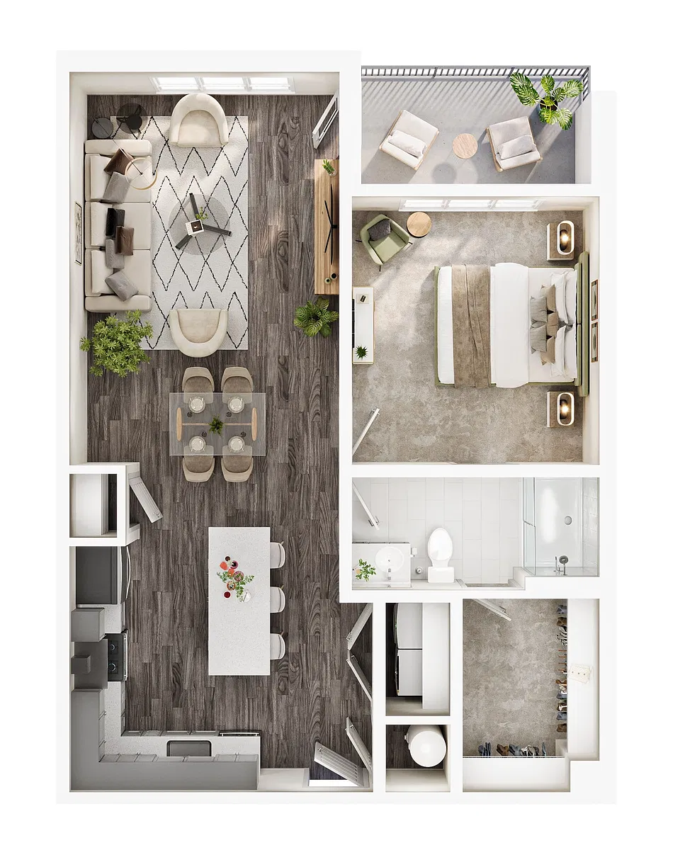 Floor plan A1