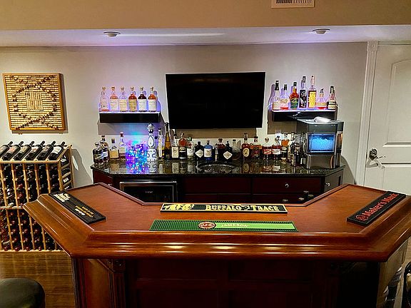 Basement bar