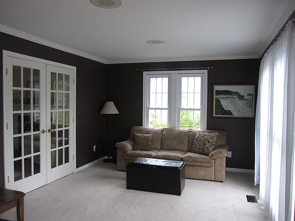 Living room off family room