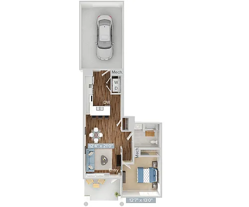 Floor plan A2-804