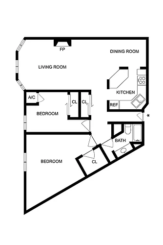 Floor plan Saratoga (B2gi)