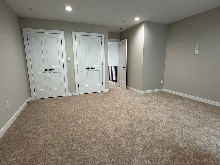 3rd Floor Bedroom with closet and separate HVAC.