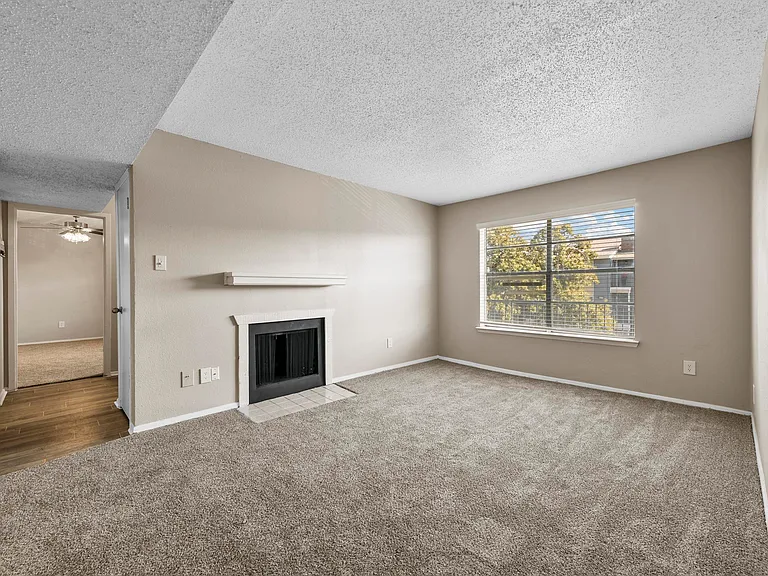 spacious living room