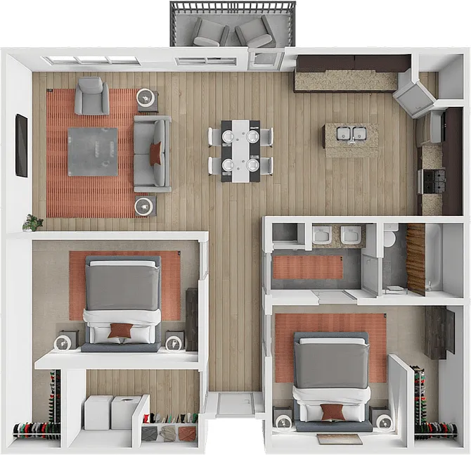 Floor plan Stutsman
