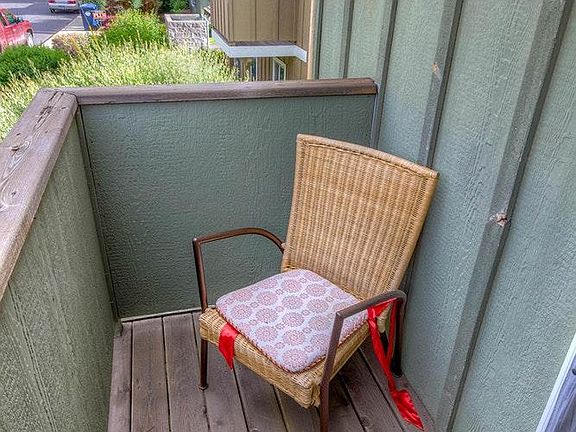 Deck off master bed