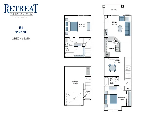 Floor plan B1