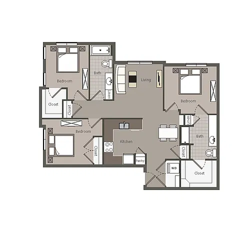 Floor plan C1