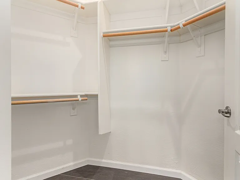 Bedroom 2 walk in closet