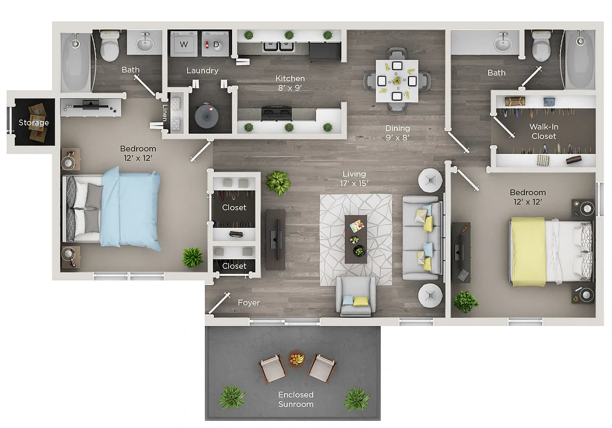 Floor plan Palmetto