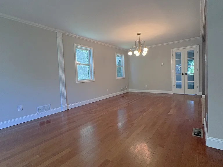 open dining room