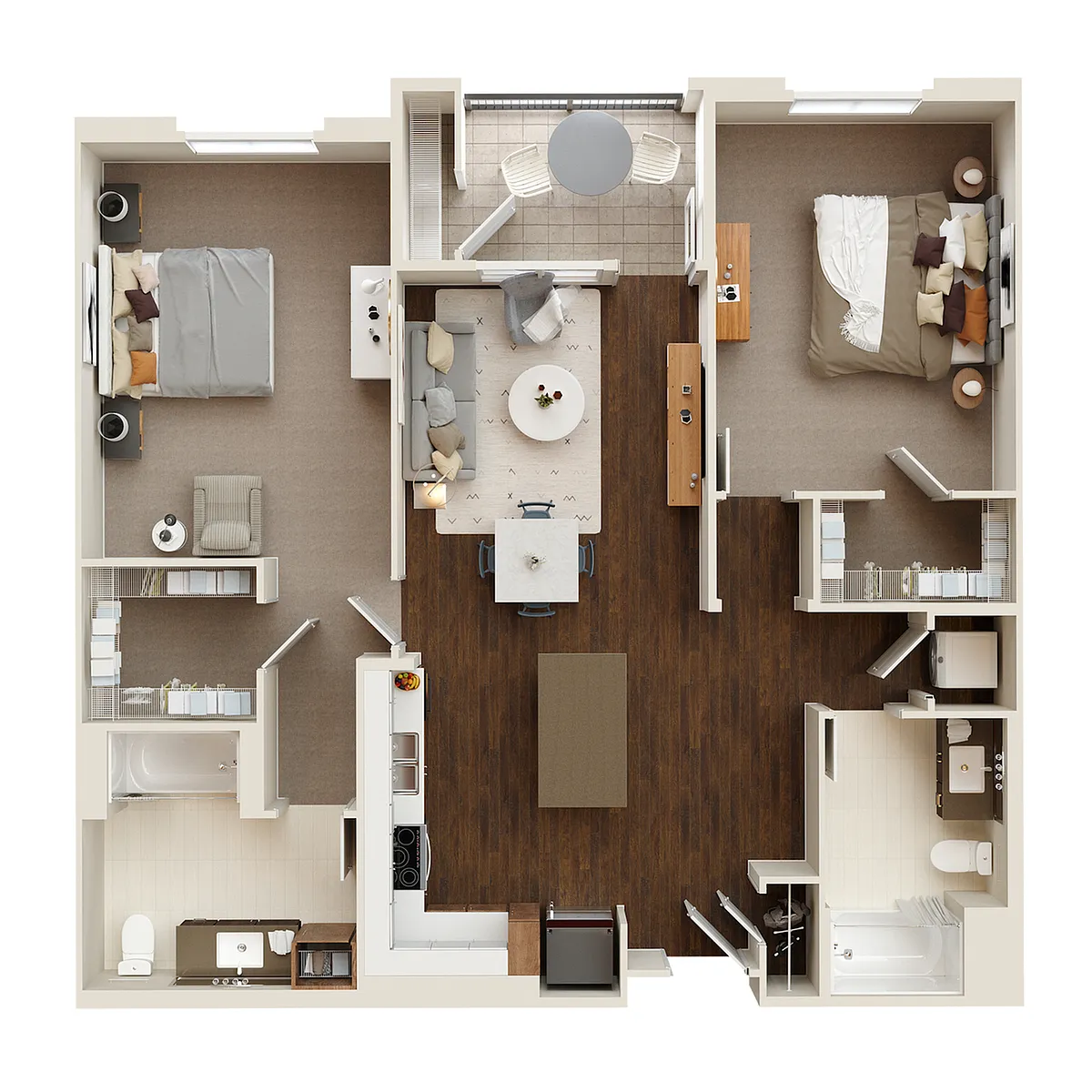 Floor plan B4