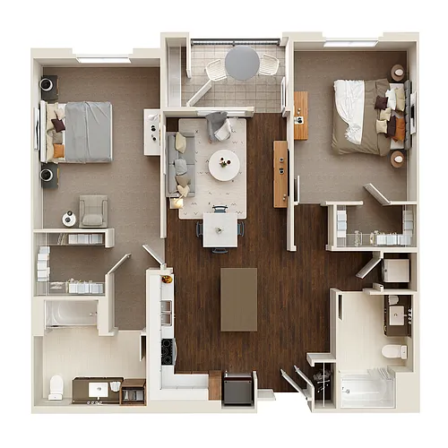 Floor plan B4