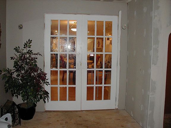 French doors lead to bonus rm