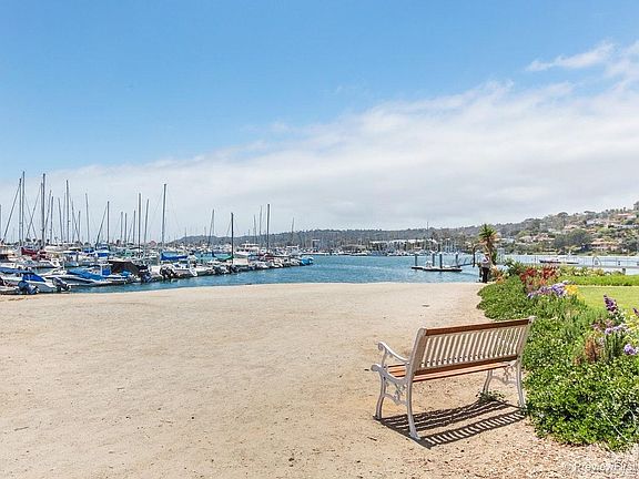 Bay front with beach