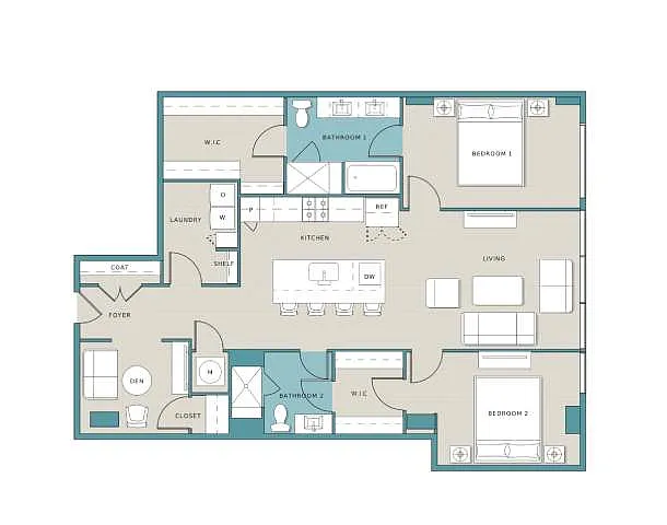 Floor plan B14