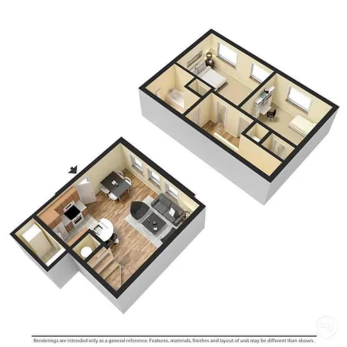 Floor plan The Camelback