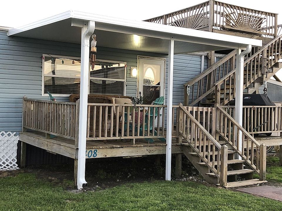 newly covered front deck. 