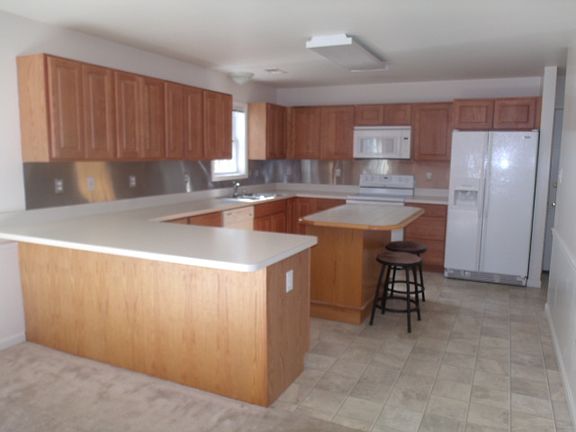 Large kitchen on 1st floor!