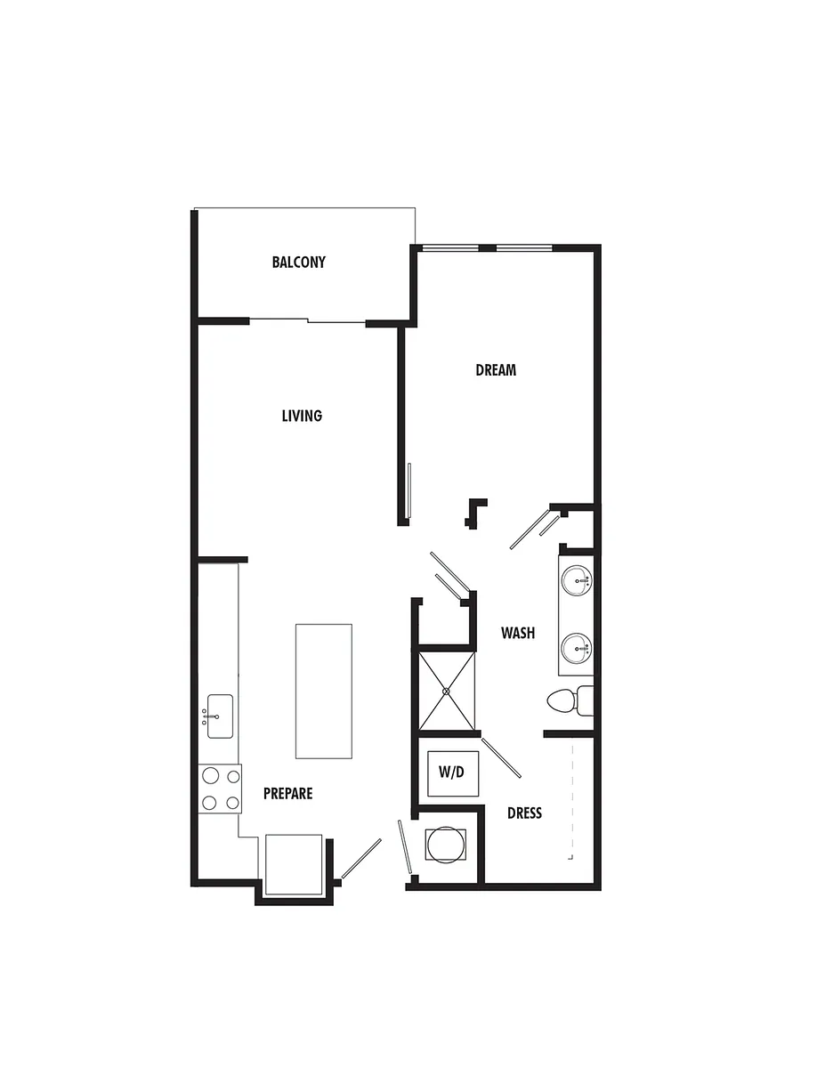Floor plan A01