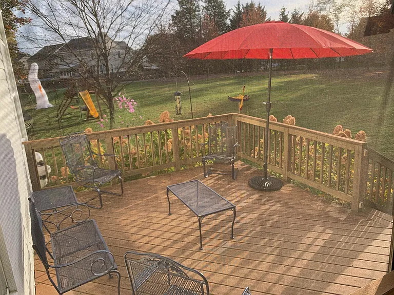Back deck