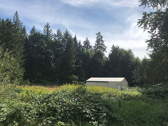 Workshop in backyard 