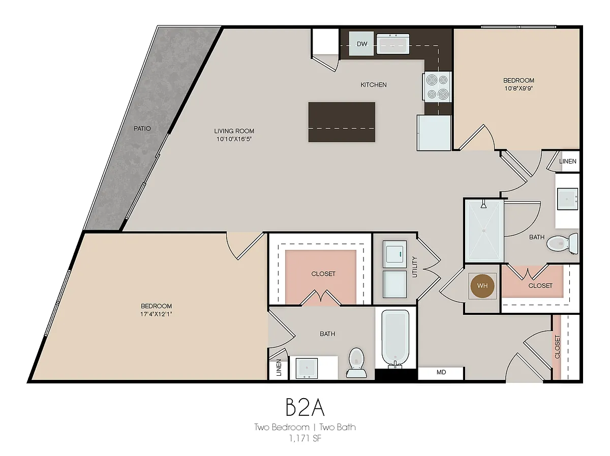 Floor plan B2A