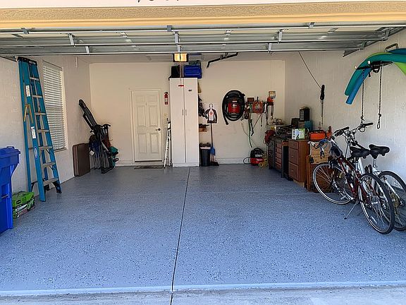 2 car garage w storage